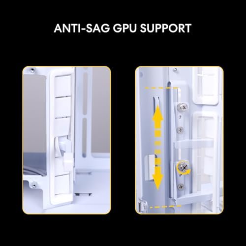 Lianli O11 Visual Compact Black Steel Tempered Glass ATX Mid-Tower Computer Case Back Connector Bracket - O11VPX - Image 7