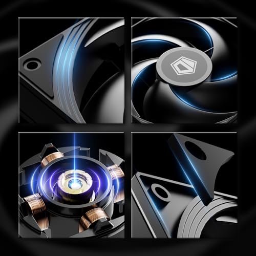 ID-COLING FROZN A620 PRO SE - Dual tower air CPU cooler. 6×Ф6mm heat pipes. Dual 120x120x25mm silent fans. Intel LGA1700/1851/1200/115X; AMD AM4/AM5 (157mm high) - Image 6