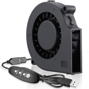 GDSTIME 75mm USB Fan. 75mm x 15mm Blower. 5V DC Laptop Brushless Cooling Fan