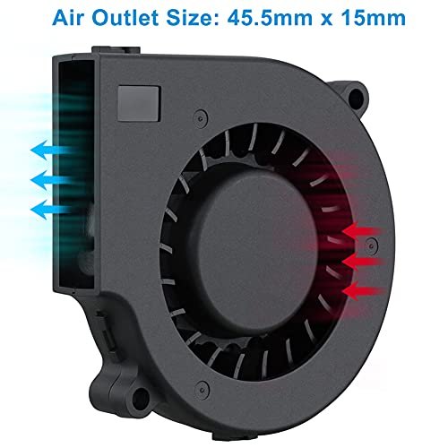 GDSTIME 75mm USB Fan. 75mm x 15mm Blower. 5V DC Laptop Brushless Cooling Fan - Image 3